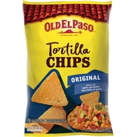 Old El Paso Tortilla Chips Salted – Gesalzene Tortilla Chips aus Mais gebacken – Glutenfrei – 1 x 185 g