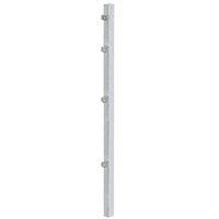 GAH Alberts Alberts Zaunpfosten inkl. Klemmlasche 200 cm 60 x 40 mm feuerverzinkt