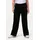 Ulla Popken Funktionshose Jeans Mary, weites Bein, 5-Pocket-Schnitt, schwarz 116 724600100-116 - 48W / 34L