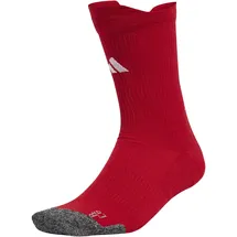 adidas Unisex Football Cushioned Performance Crew Socks, team power red/white, 4.5-6