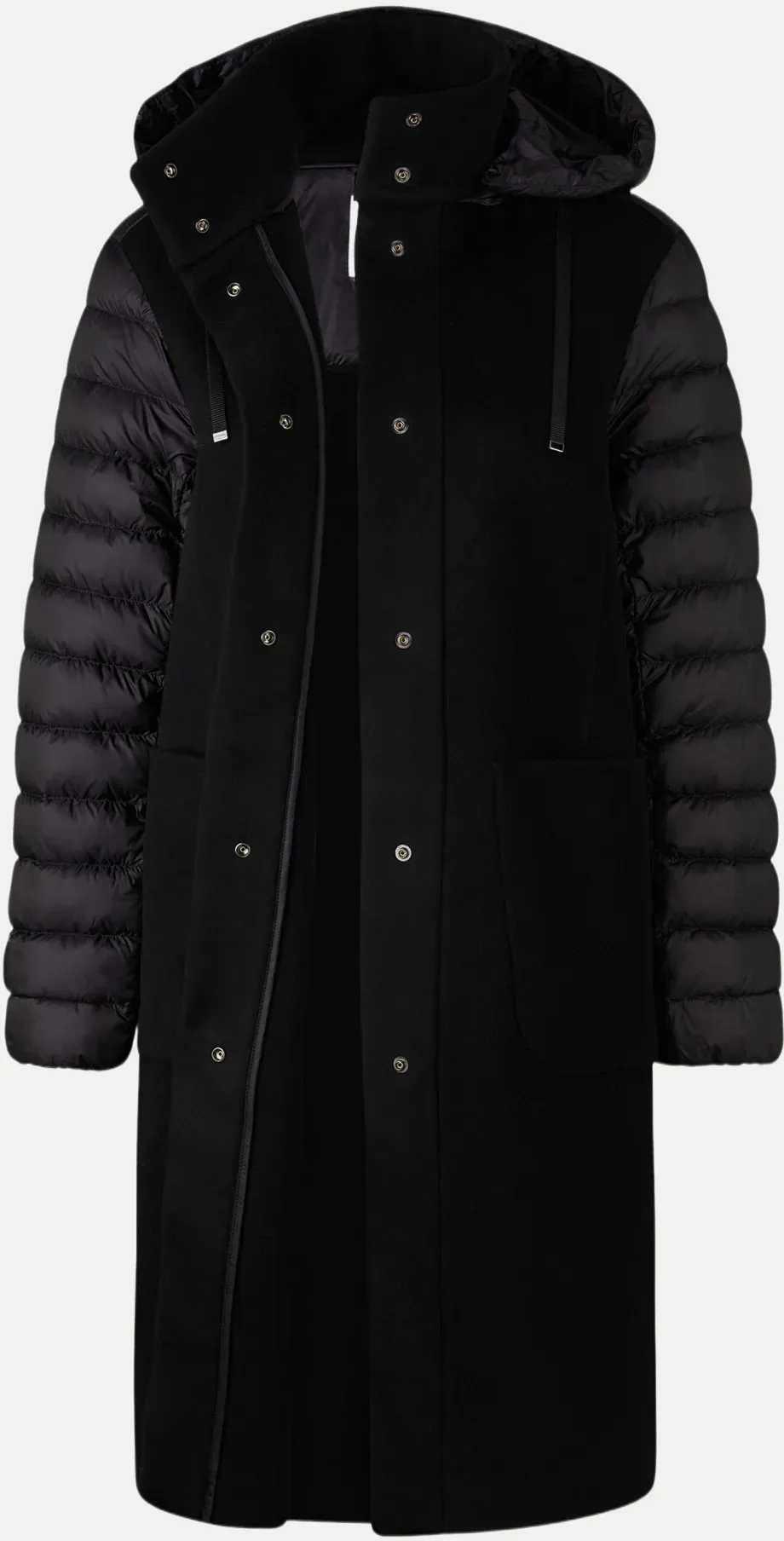 Wollmantel Isy D5 Schwarz 42