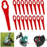 100 Stück Ersatz-kunststoffklingen, Rasenmäher-kantenmesser, Kunststoffklingen Für Garten- Und Rasenkantenschneider