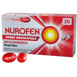 NUROFEN 400mg Ibuprofen Weichkapseln bei Schmerzen 20 St