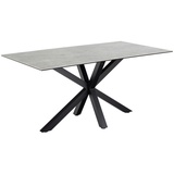 VCM Esstisch Heaven 160 x 90 cm Keramik Grau