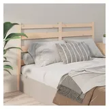 vidaXL Kopfteil 126x4x100 cm Massivholz Kiefer