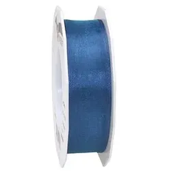 PRÄSENT Geschenkband Four Seasons seidenmatt royalblau 25,0 mm x 25,0 m