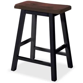 vidaXL Bar Set 3 Stück MDF Schwarz