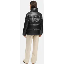 Marikoo Damen Winter Steppjacke gesteppt Anorak Puffer Jacket Winterjacke hochschließender Kragen & Reißverschluss Hazalee