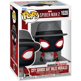 Funko Spider-Man 2 City Sounds Suit Miles Morales 10 cm Figur