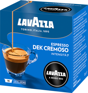 36 Lavazza Kaffeekapseln A MODO MIO DEK CREMOSO