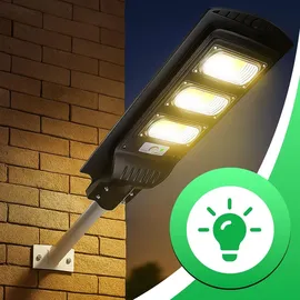 Retoo Solar-Straßenlampe mit Dämmerungssensor LED PILOT 240 W