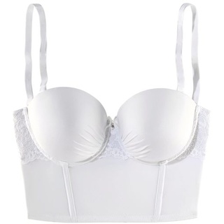 LASCANA Corsage Damen weiß Gr.85 Cup A