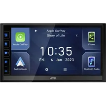 JVC KW-M785DBW 6,8" Doppel-DIN Moniceiver mit Wireless CarPlay & Android Auto