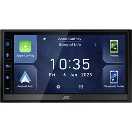 JVC KW-M785DBW 6,8" Doppel-DIN Moniceiver mit Wireless CarPlay & Android Auto