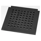 Gusseisen Kaminrost - 29 x 29 cm - Ascherost für Kaminöfen - Massiv und Robust - Eckig