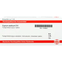Cuprum Aceticum D6 Ampullen 8 ML