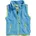 Fleece Weste aquablau 74
