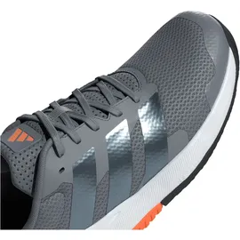 adidas Dropset Base Training Shoes, Grey/Grey Five/Lucid Orange, 48 EU