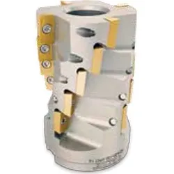 Igelfräser 80mm Durchmesser 25 Schneiden für Wendeplatten APKT 1604