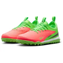 Nike Phantom 6 Academy TF Kinder grün/rot 35