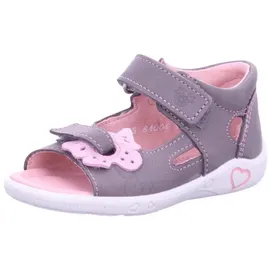 Ricosta PEPINO Ricosta Mädchen Sandalen Silvi,Kinderschuhe,WMS:Mittel,Sandaletten,Klettverschluss,Kids,Kinderschuhe,Graphit (450),23 EU