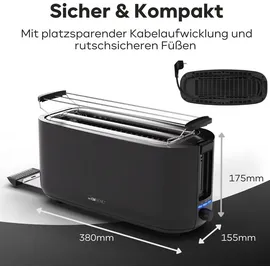 Clatronic TA 3802 schwarz