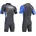 Neoprenanzug Shorty Blau/Schwarz/Silber 3XL