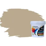 RyFo Colors Silikonharz Fassadenfarbe Lotuseffekt Trend Kokosbraun 1l - bunte Fassadenfarbe, weitere Braun Farbtöne und Größen erhältlich, Deckkraft Klasse 1