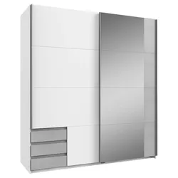 Z2 Schwebetürenschrank 2-türig EMDEN - B/H/T ca. 180,00x198,00x64,00