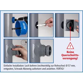 AIRFIT Schraub-Abzweig DN110/50