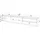 SKRAUT HOME Lowboard 310x50x37 cm Eiche Schwarz Holzwerkstoff