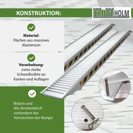 Trutzholm Schwerlastrampen 265 cm 3300 kg