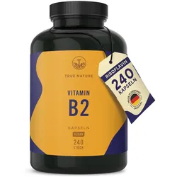 Vitamin B2 Vegan - Riboflavin - 8 Monate Vorrat 240 St