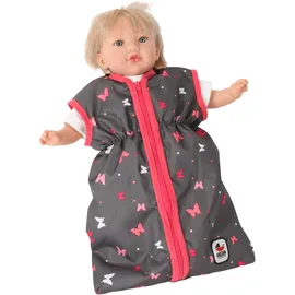 Bayer Chic 2000 Puppenschlafsack Brombeere bunt