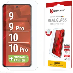 DISPLEX Panzerglas 2D/Clear (10H) für Google Pixel 9, Pixel 9 Pro, Pixel 10, Pixel 10 Pro