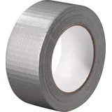 tecwerk Gewebeband Silber 50 m x 48 mm