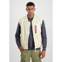 Alpha Industries Blouson Alpha Industries Men - Vests Teddy Vest weiß XL