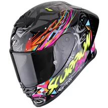 Scorpion EXO-R1 Evo II Air Savage Black-Blue-Pink XS