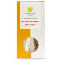 Miraherba - Bio Schwarzer Pfeffer gemahlen 100 g