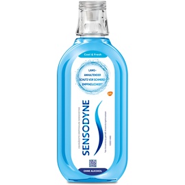Sensodyne Cool & Fresh tägliche Mundspülung mit Fluorid, 500ml, für schmerzempfindliche Zähne