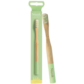 Niyok Bambus Zahnbürste Kinder Soft Grün 1 St.