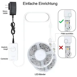 TP-Link TAPO 10 m Selbstklebender Smarter WLAN LED Streifen Mehrfarbig