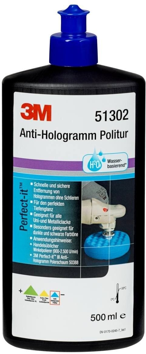 3M Perfect-it III Anti-Hologramm Politur, 0,5L #51302