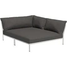 Houe LEVEL 2 Lounge Cozy Ecke Aluminium pflegeleicht weiß