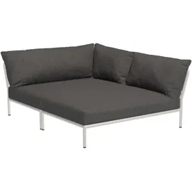 Houe LEVEL 2 Lounge Cozy Ecke Aluminium pflegeleicht weiß