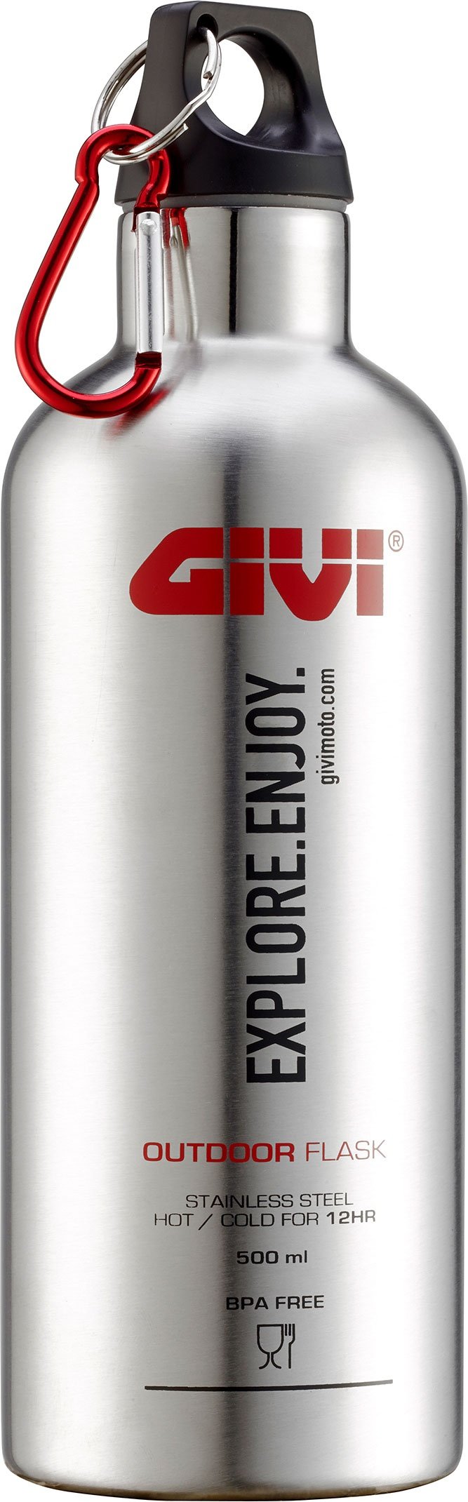 Givi STF500S, bouteille - Argent - 500 ml