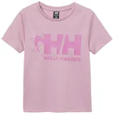 HELLY HANSEN Kids Unisex K Hh Tech Graphic T-Shirt, Pink Lavender, 6