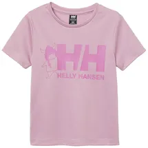 HELLY HANSEN Kids Unisex K Hh Tech Graphic T-Shirt, Pink Lavender, 6