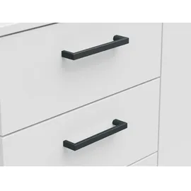 milino Kommode Multi-Stauraum 120 x 83 x 40 cm Weiß
