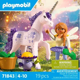 Playmobil Magic Unicorns Sammeleinhorn Glückslavendel mit Fee 71843